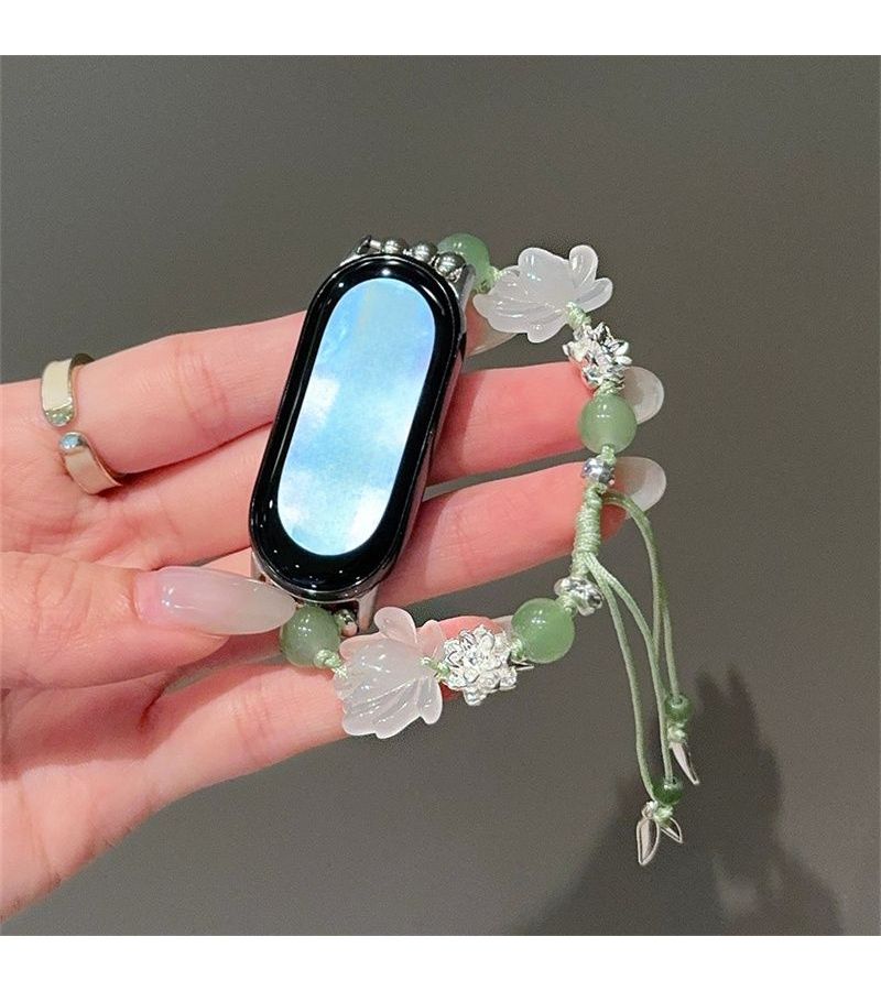 Mixed Color 1 Lotus Design Watch Band For 38 40 41 42mm Apple Watch - Image 3