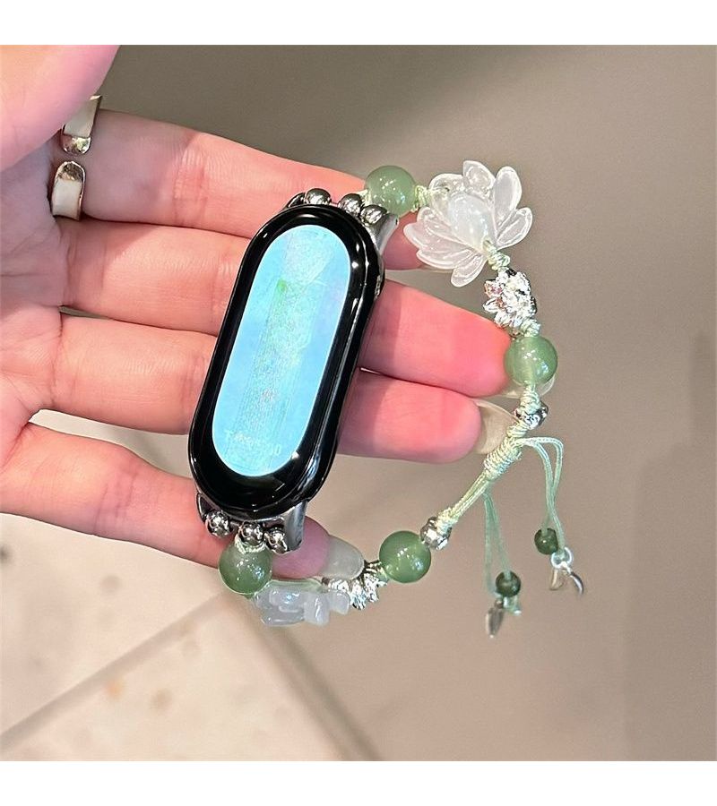 Mixed Color 1 Lotus Design Watch Band For 38 40 41 42mm Apple Watch - Image 1