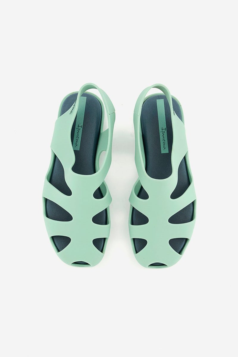 Ipanema Women Premium Concept Sandal, Green and Blue - Image 2