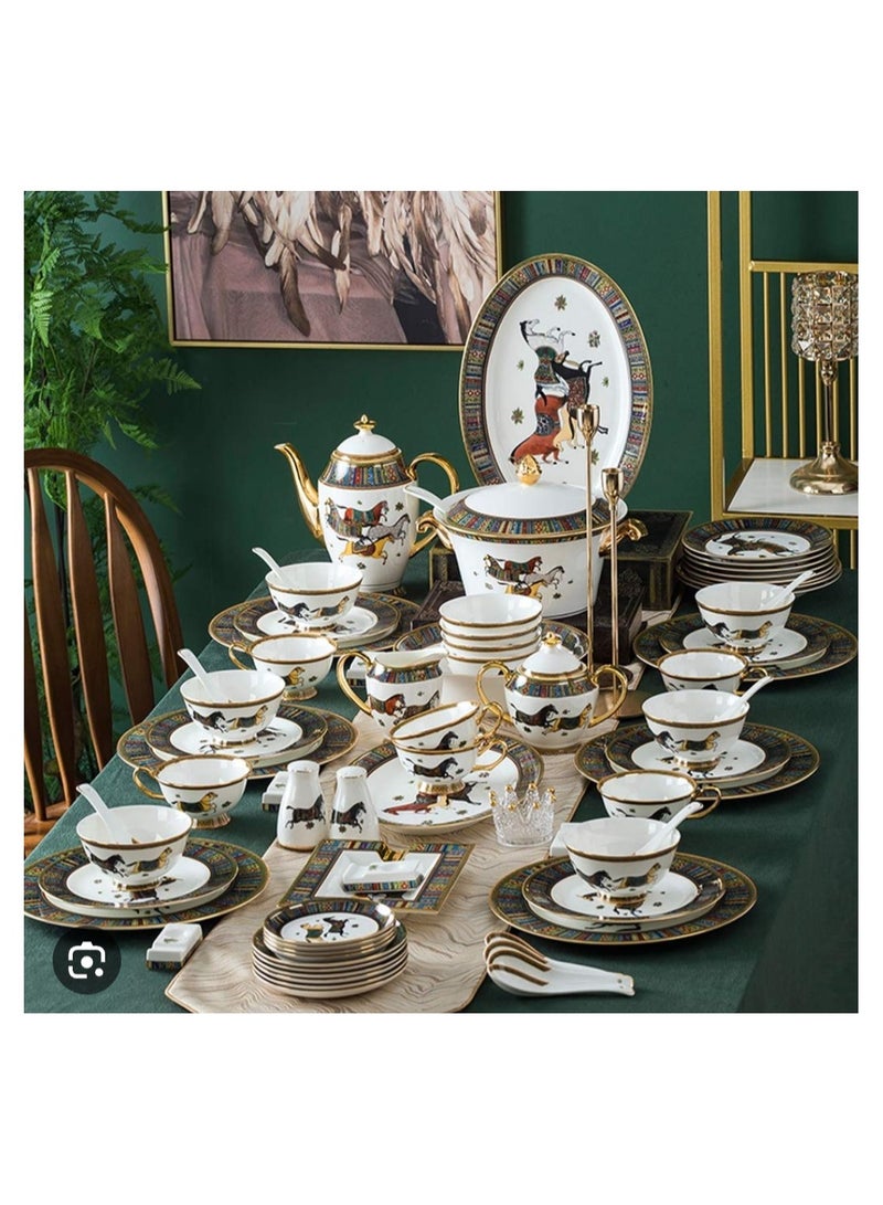 Madina Luxury Classic Porcelain Set