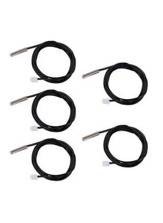 DROK 10K Temperature Sensor Probe, 5pcs 1 Meter Waterproof Temp Sensor Probe, Stainless Steel 3950 NTC Temp Sensor Probe, Digital Temperature Transmitter Extension Cable - pzsku/Z7B45E4C1B186652DC41CZ/45/1747739382/a6e81391-33ba-4b38-88f7-a33c1ca046b0
