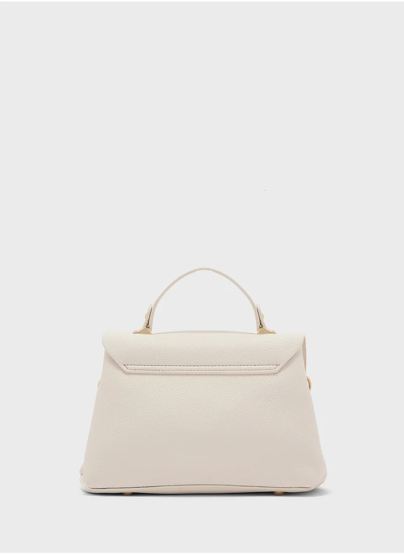ELLA Minimalistic Square Top Handle Bag