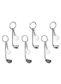 6Pcs Golf Club Keychains, Mini Alloy Golf Keychain Golf Racket Ball Pendant Keychain Key Ring Sports Keyring Ring Backpacks Handbags Decorations For Men Women Sports Lovers, 11.5Cm - pzsku/Z7B460B75CE73D8172B8EZ/45/_/1735214451/ab9f4447-458d-4460-ad60-1d24410cdb0a