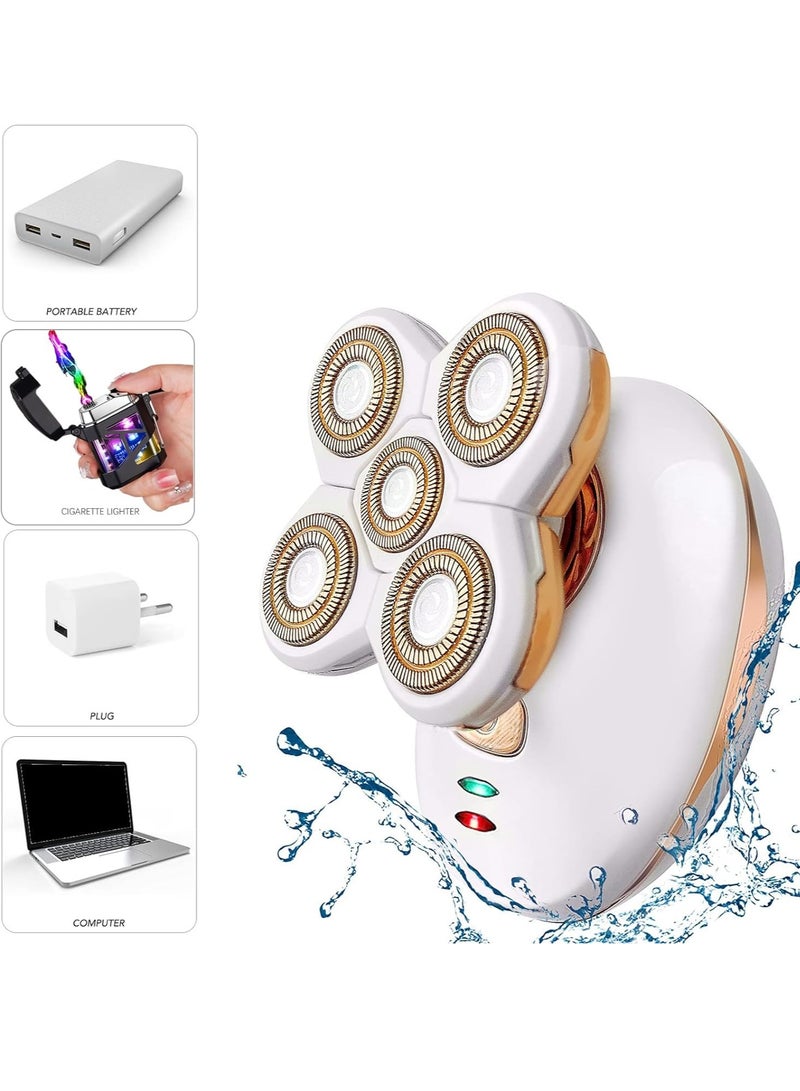 General Electric Razors for Women Legs, Painless Hair Removal Device with LED Light, Faultless Shaver for Women, Personal Care Products for Women, Instant and Painless Bikini Underarm Arm Hair Removal  - Image 3
