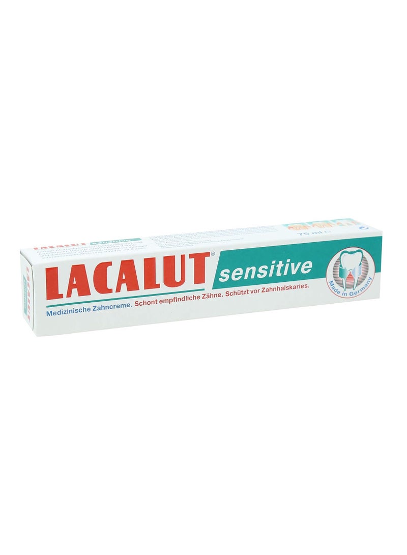 LACALUT Sensitive Toothpaste, 75 ml - Image 1