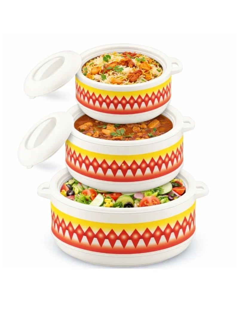 3-piece food container set (1000 ml, 1500 ml, 2500 ml). - Image 3