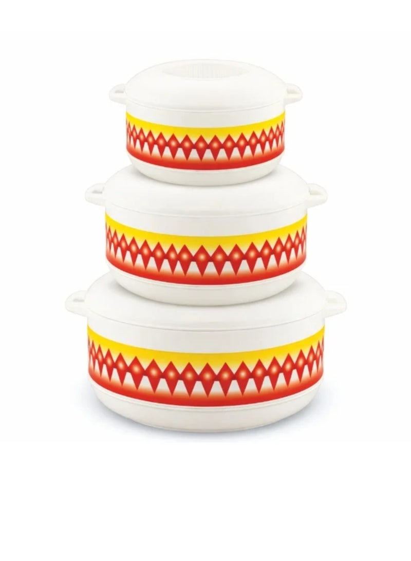 3-piece food container set (1000 ml, 1500 ml, 2500 ml). - Image 2