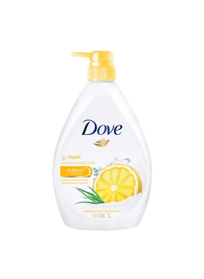 body  wash Fresh with grapefruit and lemon extract - 1 liter