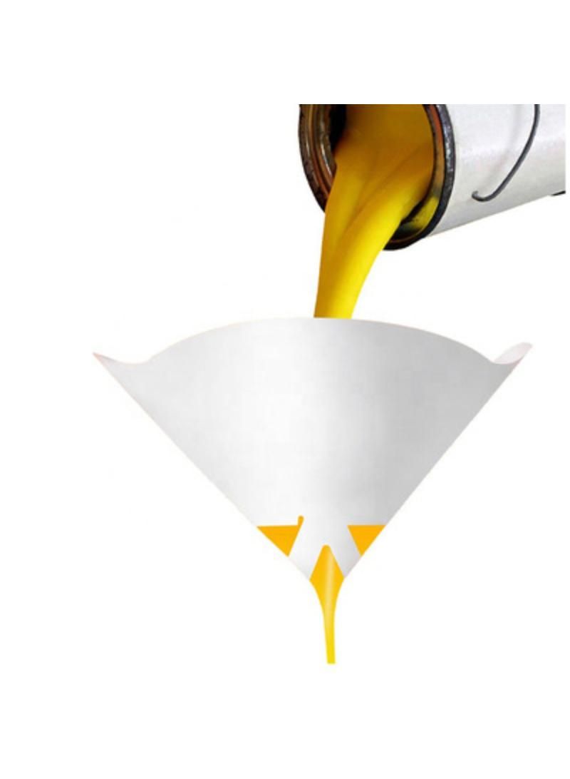 40 Pcs Paint Filter Paper Purifying Straining Cup Funnel Disposable 100 Mesh Paint Filte Mesh Conical Nylon Micron Paper  - Image 5