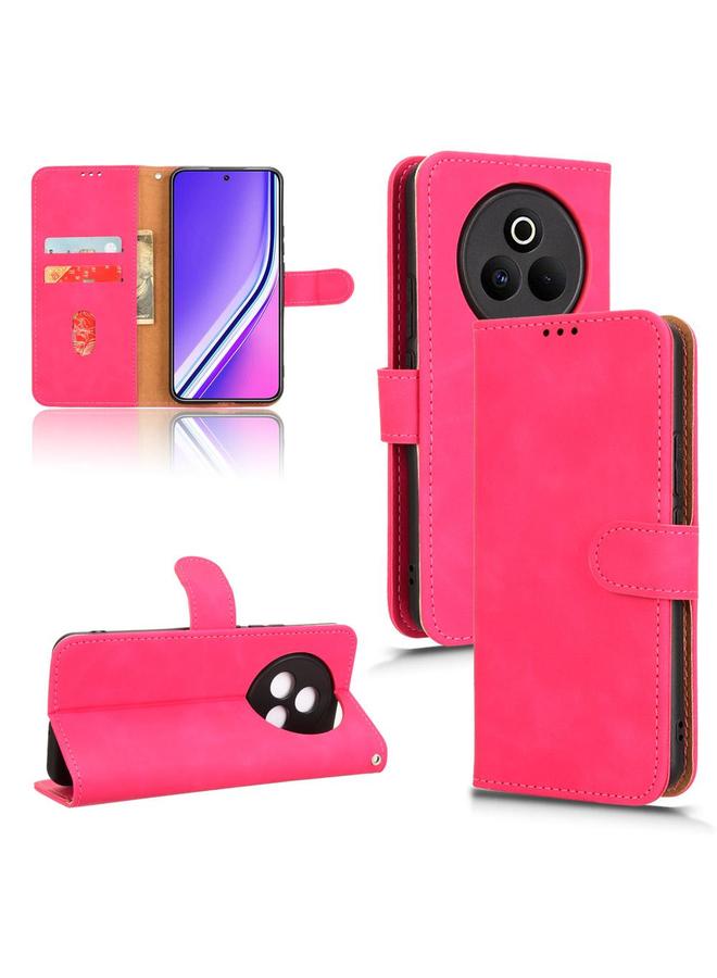 erorex Case For Realme P3 Pro 5G Skin Feel Magnetic Flip Leather Phone Case - Image 1