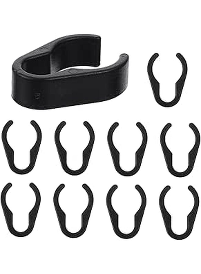 Flexible Cable Clamps 10Pcs Microphone Cable Holders for Home Studio Gaming - Image 1