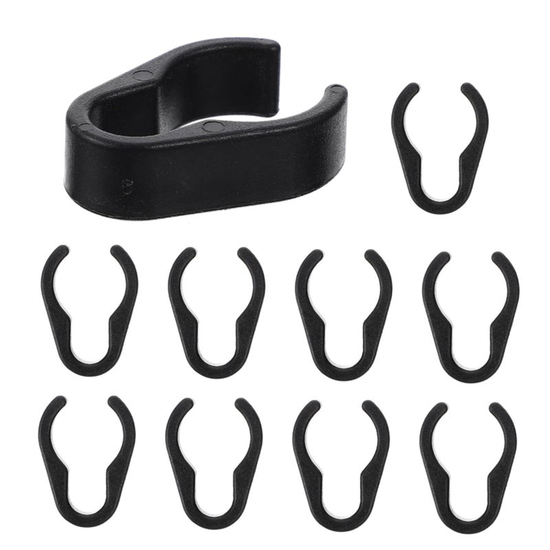 Flexible Cable Clamps 10Pcs Microphone Cable Holders for Home Studio Gaming - Image 2