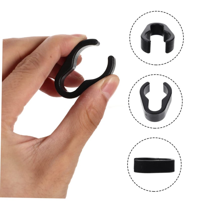 Flexible Cable Clamps 10Pcs Microphone Cable Holders for Home Studio Gaming - Image 5