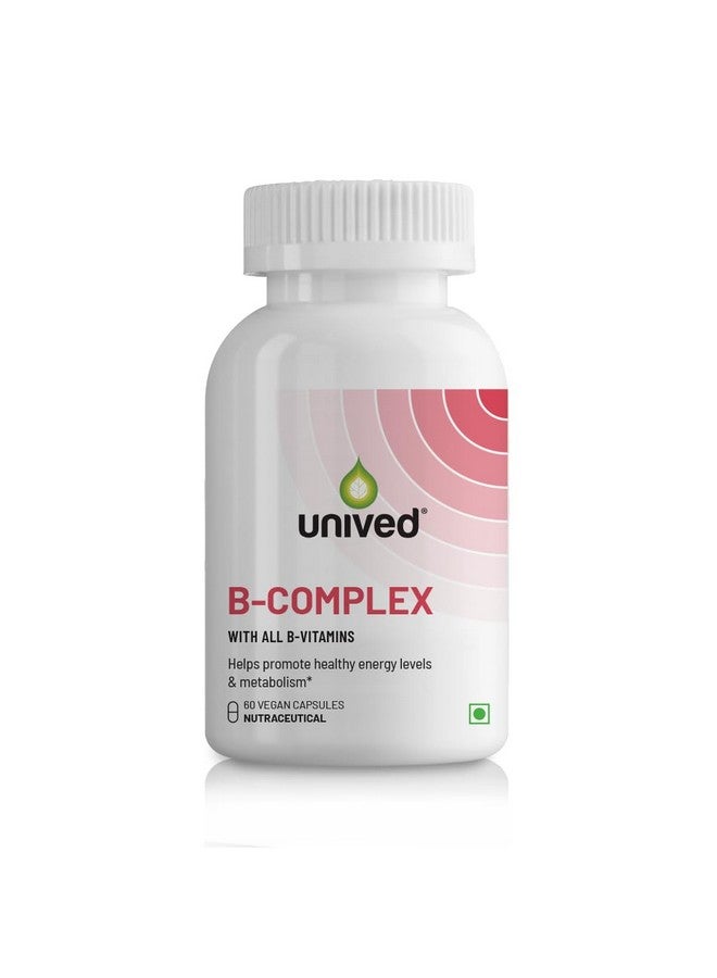 Unived Wholefood Natural B-Complex | Raw B-Vitamins | 100% Natural | One Month Supply - Image 1