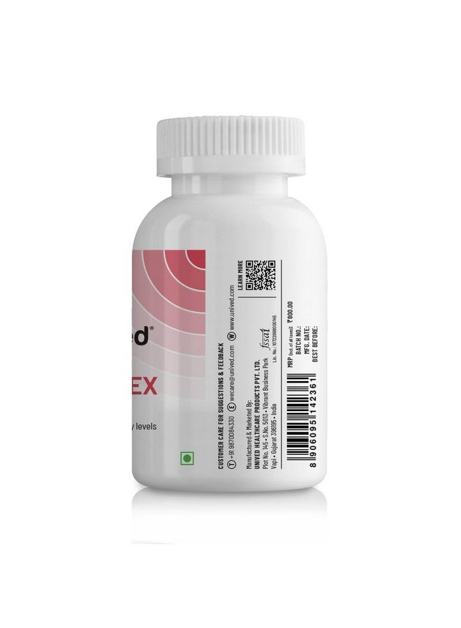Unived Wholefood Natural B-Complex | Raw B-Vitamins | 100% Natural | One Month Supply - Image 4