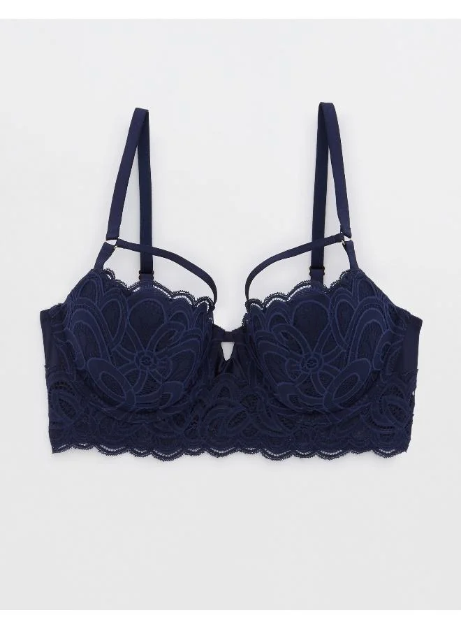 Aerie Lace Detail Balconette Bra