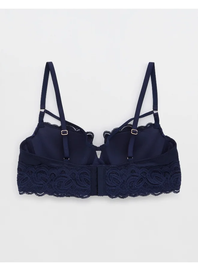 Aerie Lace Detail Balconette Bra