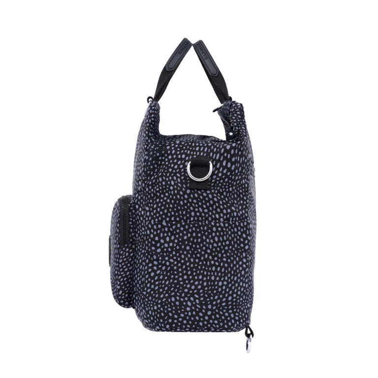 CAPRICE COLLECTION Unisex Medium Backpack – Charcoal Grey, Compact, Water-Resistant Nylon, 10L Capacity - Image 3