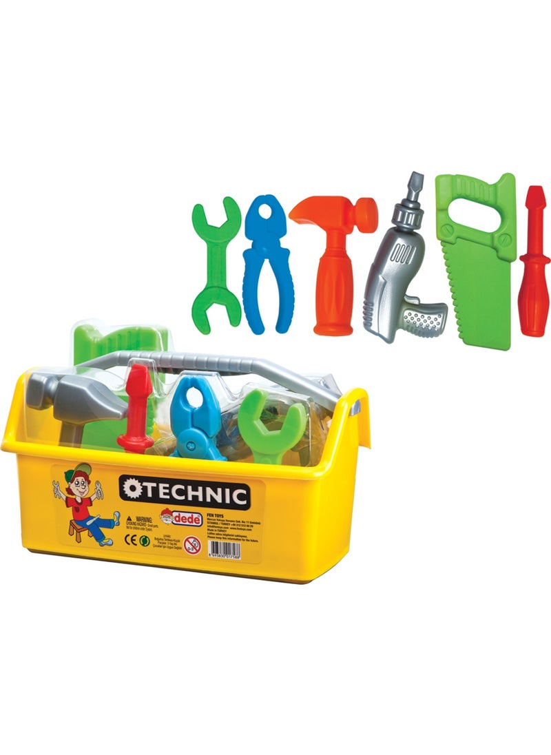 dede - Toy Technical Repair Bag Yellow 17588 - Image 1