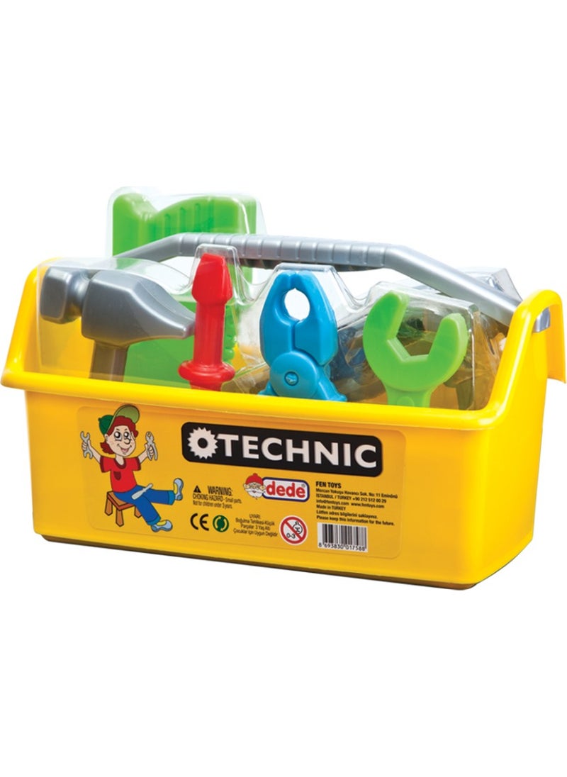 dede - Toy Technical Repair Bag Yellow 17588 - Image 1