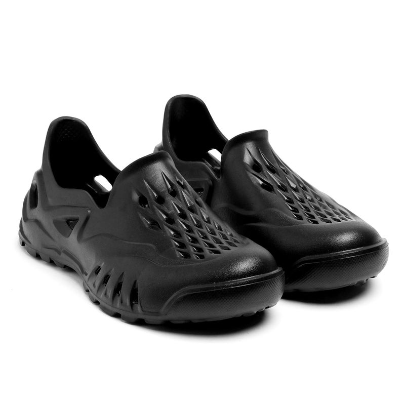 Face أحذية سلايد سوداء للرجال - Image 5