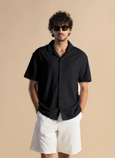 SHAPES TEXTURED COMFORT SHIRT