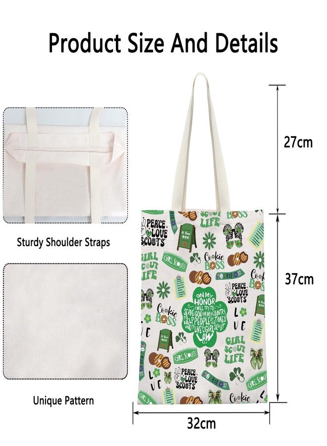 POFULL Girl Troop Leader Tote Bag Adventure Lover Squad Gift - Image 2