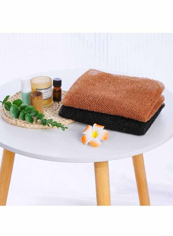 4Pcs African Exfoliating Net, 65cm African Long Body Net Sponges Skin Back Scrubber for Daily Shower Bathing Exfoliating - Image 3