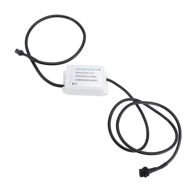 15V DC سائق LED 0.75W 25 إخراج مزامنة حماية من التيار الزائد والحرارة لإضاءة الكمبيوتر الخارجية - Image 4