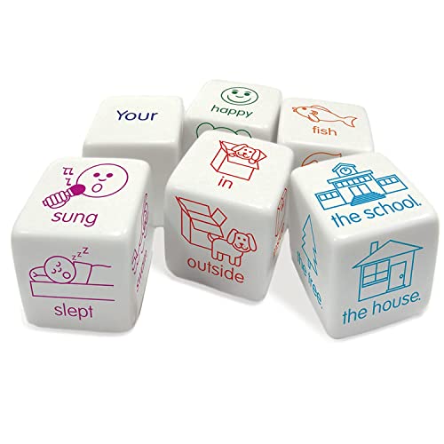 Junior Learning Sentence Dice, Multi (JL530) - Image 2