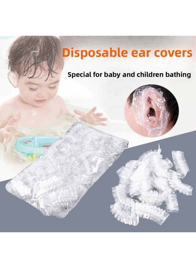Ear Cover - Disposable Waterproof Earmuffs - Disposable Waterproof, 10pcs Pack - Hair Salon, Beauty Supply - Image 3