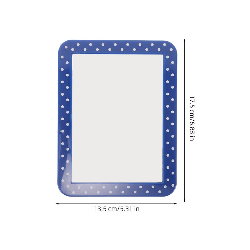 Magnetic Real Glass Mirror for School Gym Locker Locker Accessory Small Makeup Mirror for Fridge Toolbox Office Cabinet Workshop - Image 3