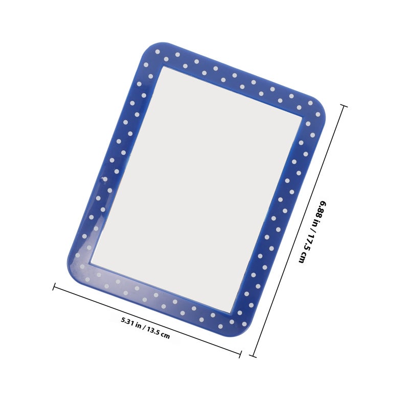 Magnetic Real Glass Mirror for School Gym Locker Locker Accessory Small Makeup Mirror for Fridge Toolbox Office Cabinet Workshop - Image 2