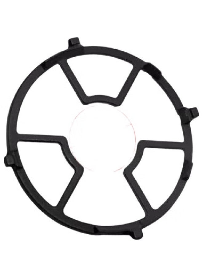 Dipple Gas Stove Support Rack For Soup Pot And Milk Pot, Non-Slip Gas Stove Small Pot Holder, Four Or Five Prongs Universal Cast Iron Rack For Stability - Image 3