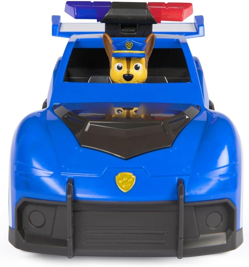 PAW PATROL مجموعة لعبة سيارة الإنقاذ والإطلاق تشيس من باو باترول (زرقاء) - Image 3