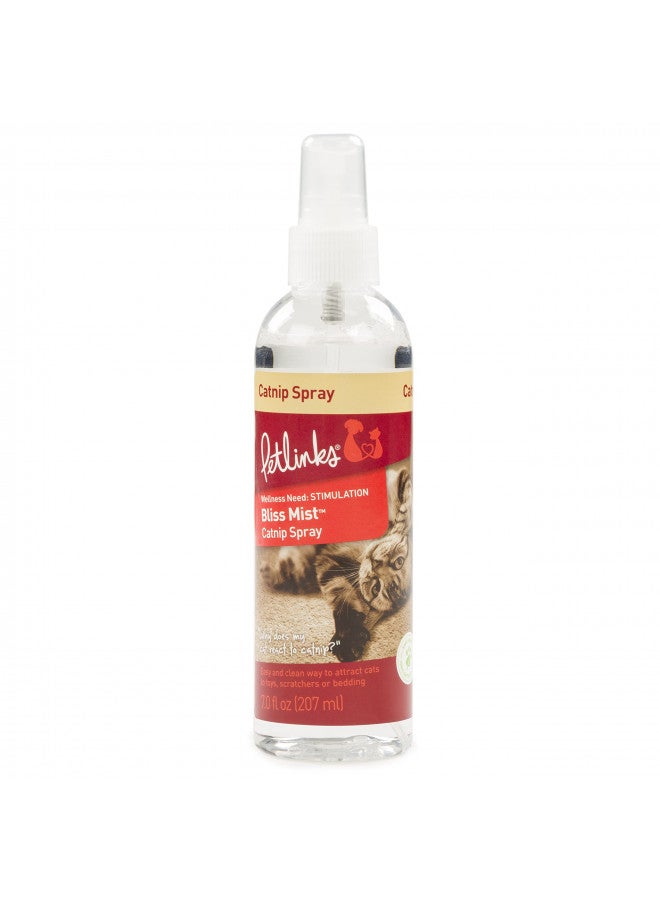 Petlinks Bliss Mist Catnip Spray, Safe for Pets - 7 Fluid Ounces - Image 1