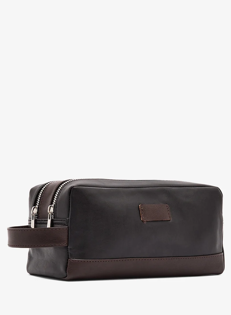 Seventy Five  Dual Compartment Wash Bag for Men | Best Price UAE