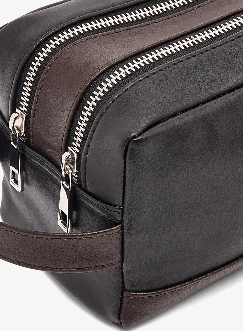 Seventy Five  Dual Compartment Wash Bag for Men | Best Price UAE