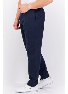 GANT Men Slim Fit Solid Straight Leg Pants, Marine  - Image 2