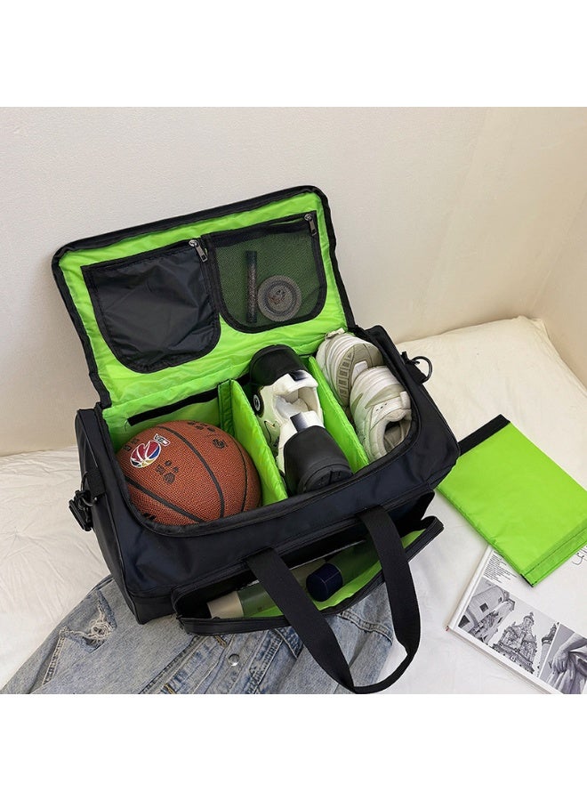 Multi Functional Foldable Portable Sports Bag, Multi Layer Large Capacity Fitness Bag  - Image 4
