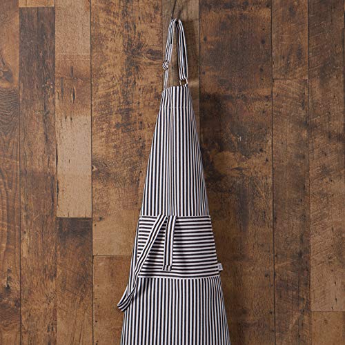 Now Designs Basic Apron - Black Narrow Stripe - Image 3