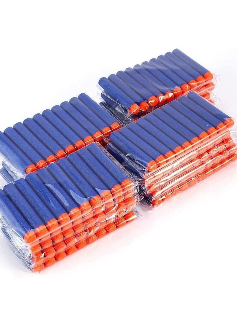 MahMir 200pcs 7.2cm Refill Bullet Darts for Nerf N strike Elite Series Blasters Kid Toy Gun by MahMir Blue  - Image 5