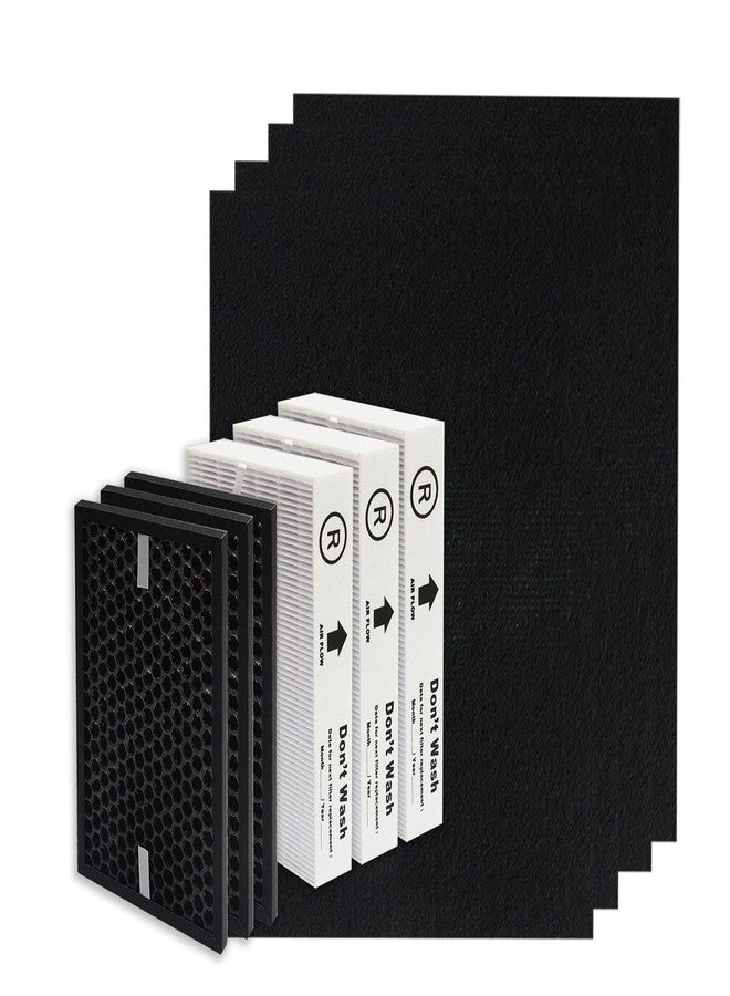 PUREBURG طقم فلتر هيبا بديل من بيوربيرغ متوافق مع أجهزة تنقية الهواء هانيويل إنسايت، HPA5300B / HPA5350، HRF-R3 HRFSC1 HRF-A300 - Image 1