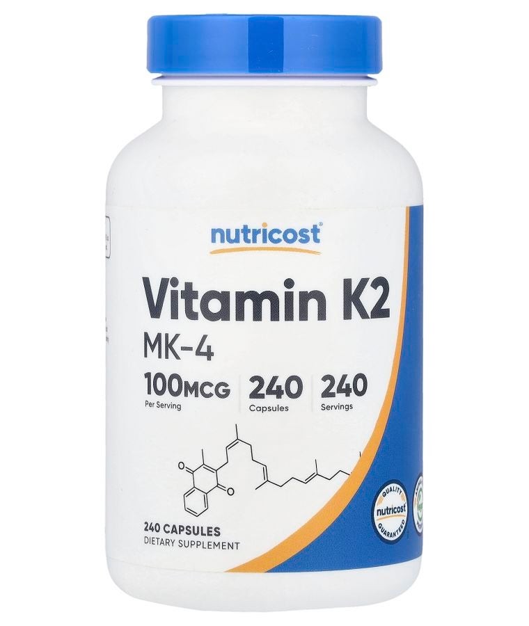 Vitamin K2 MK-4 100 mcg 240 Capsules