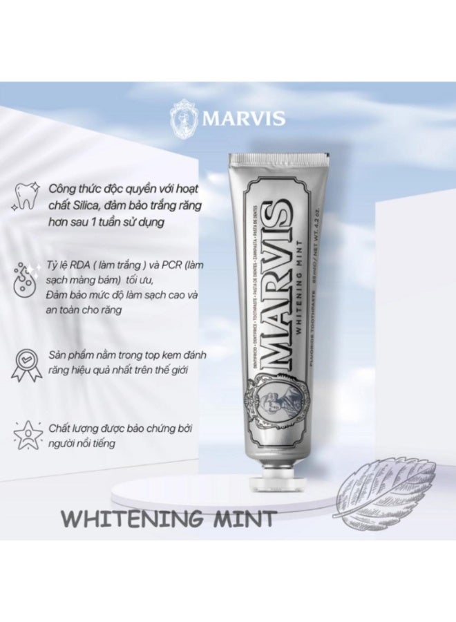 مارفيس معجون أسنان مُبيّض بنكهة النعناع، 85 مل. - Image 4