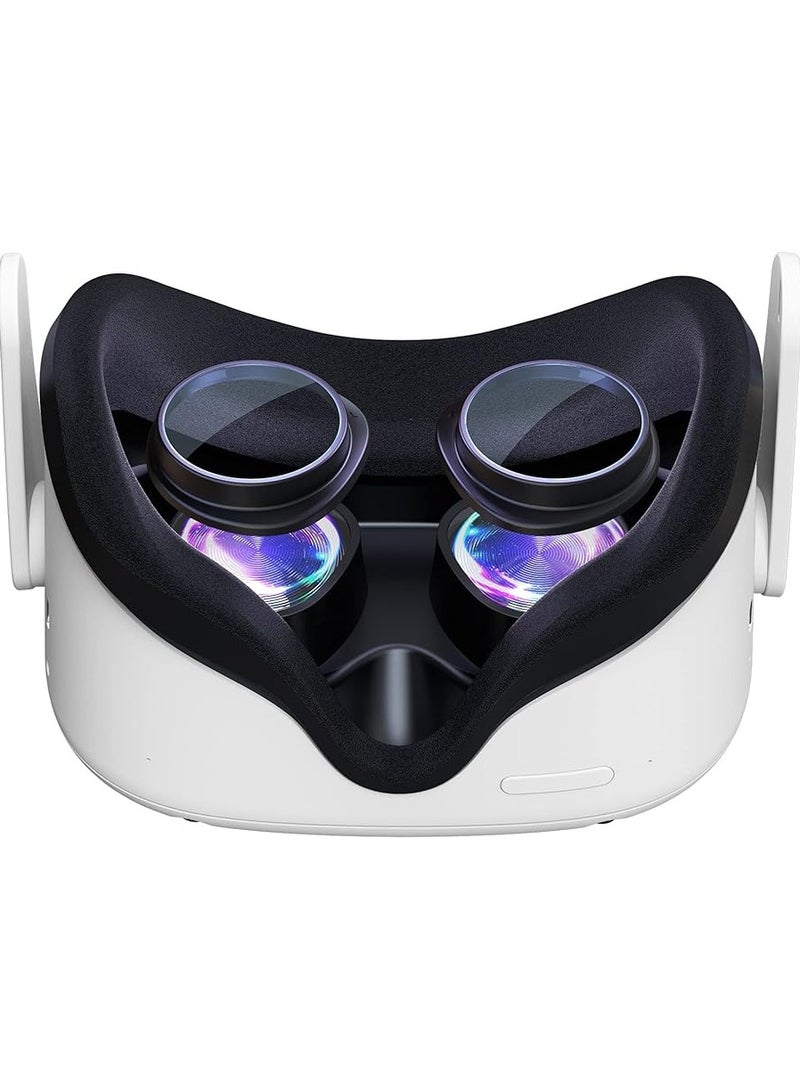 KIWI design Customized Anti-Glare and Blue Light Blocking Glasses, Lens Protector Accessories, Protect Your Eyes from Harmful Blue Light Compatible with Quest 2 (1 Pair) - Image 1
