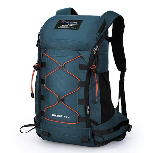 MOUNTAINTOP Hiking Backpack 35L Travel Backpack Lightweight Daypack for Men&Women Outdoor Camping - Image 1