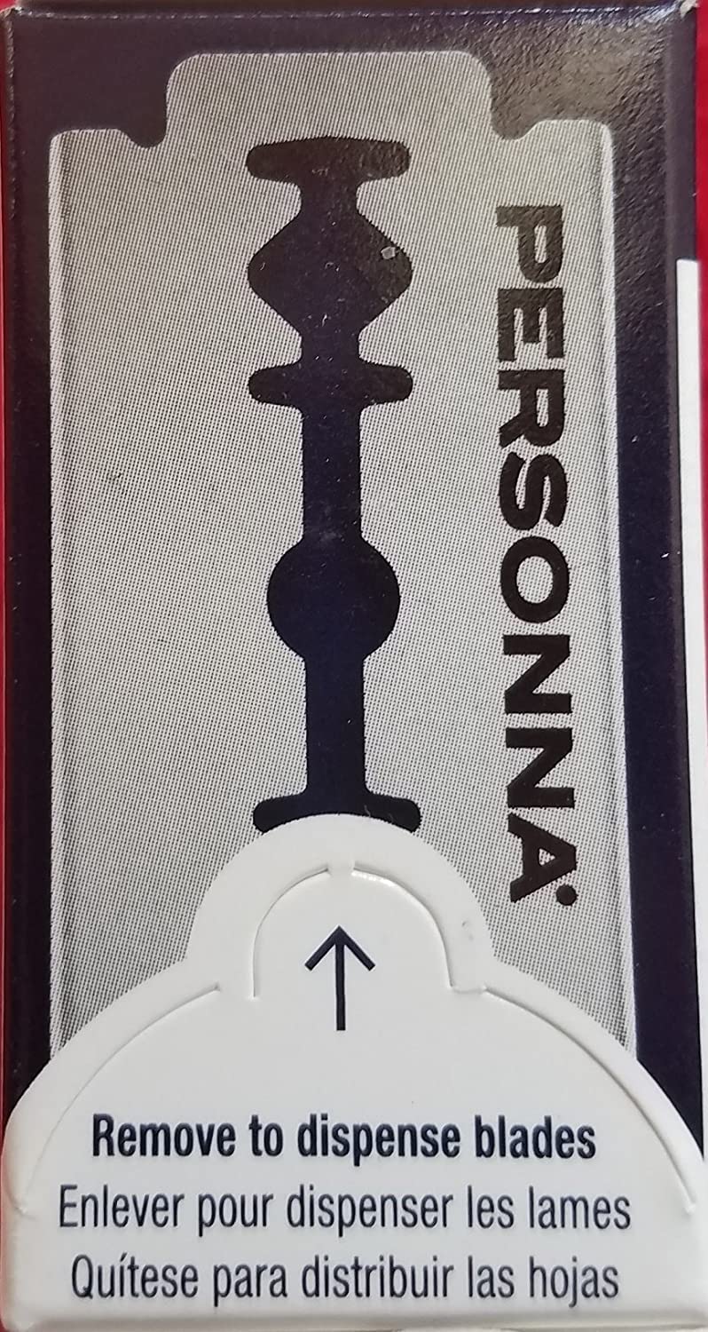 Personna Double Edge Razor Blades in White Wrapper 100 count - Image 3