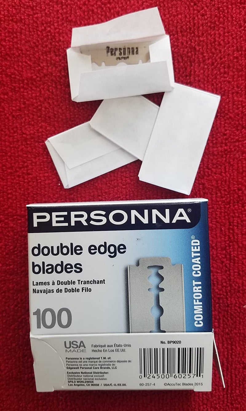 Personna Double Edge Razor Blades in White Wrapper 100 count - Image 2