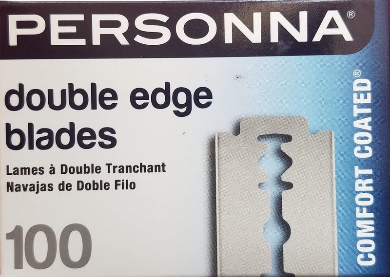 Personna Double Edge Razor Blades in White Wrapper 100 count - Image 1